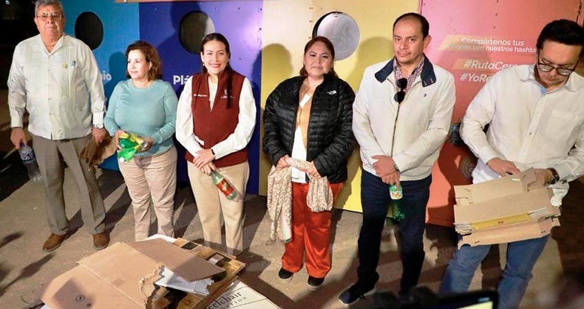 Apertura Ayuntamiento el contenedor de “Ruta Cero” en colonia Camino Real