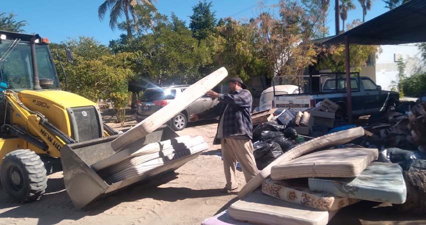 Realiza Servicios Públicos trabajos de limpieza y recolección en BENU