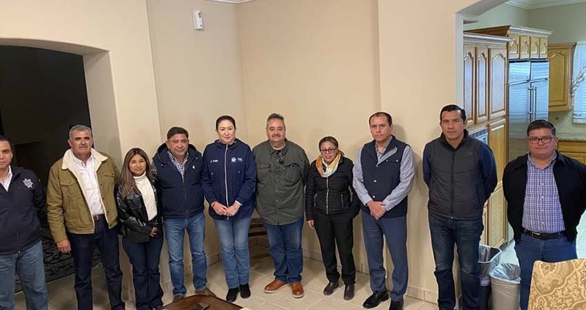 Garantizan tres órdenes de gobierno seguridad y certidumbre a las familias de Vizcaíno