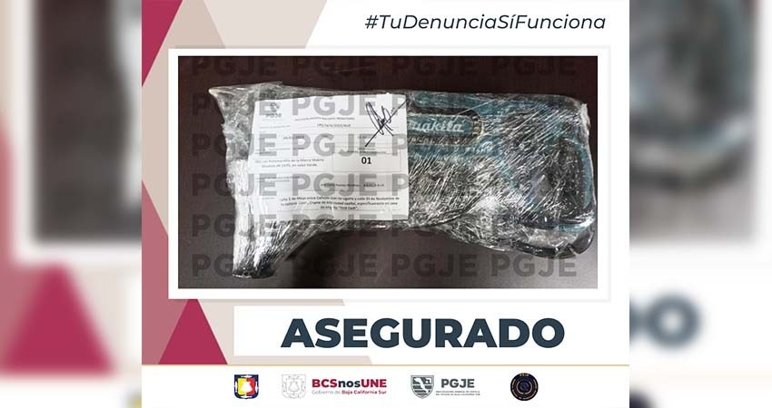 Recupera PGJE herramienta reportada como robada en cateo a casa de empeño