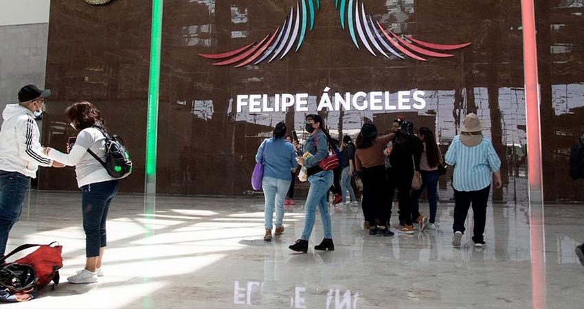 AIFA aterriza un 62 por ciento por debajo de su meta en 2022