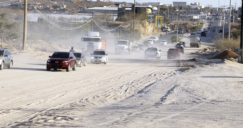 Este 2023 se pavimentará avenida Tamaral de Cabo San Lucas: Leggs Castro