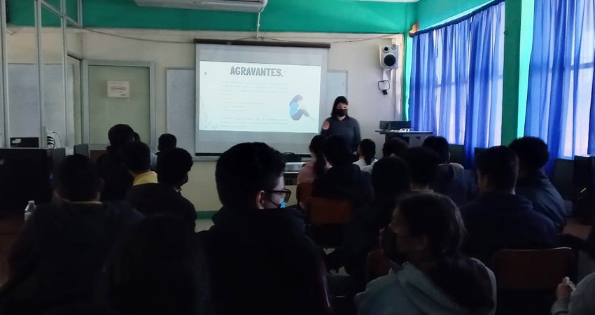 Llevan a más de 300 estudiantes temas preventivos durante la “Semana contra la violencia de niñas niños y adolescentes Llevan a más de 300 estudiantes temas preventivos durante la “Semana contra la violencia de niñas niños y adolescentes
