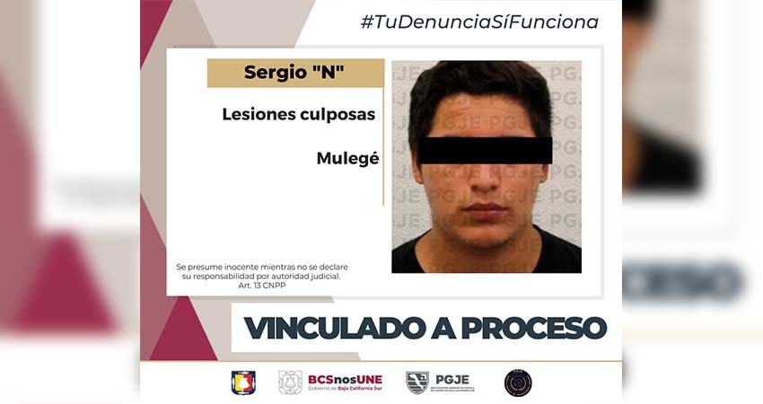 Vinculación a proceso de un hombre por delito de lesiones culposas