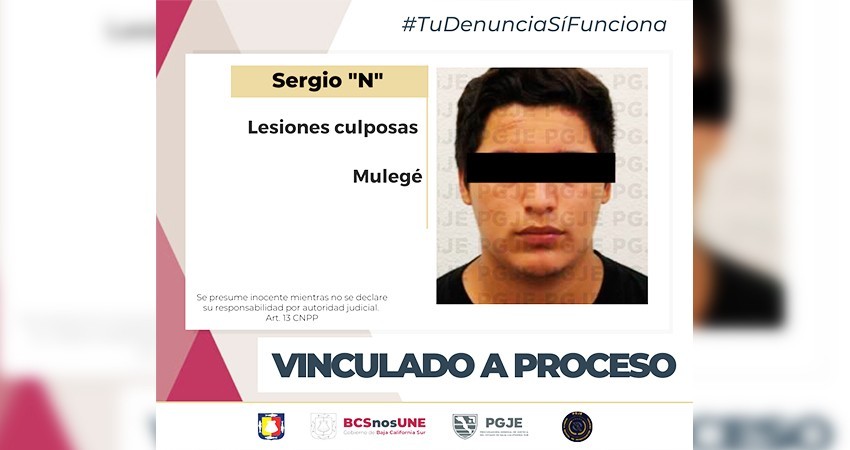 Vinculan a proceso a Sergio “N” por el delito de lesiones culposas