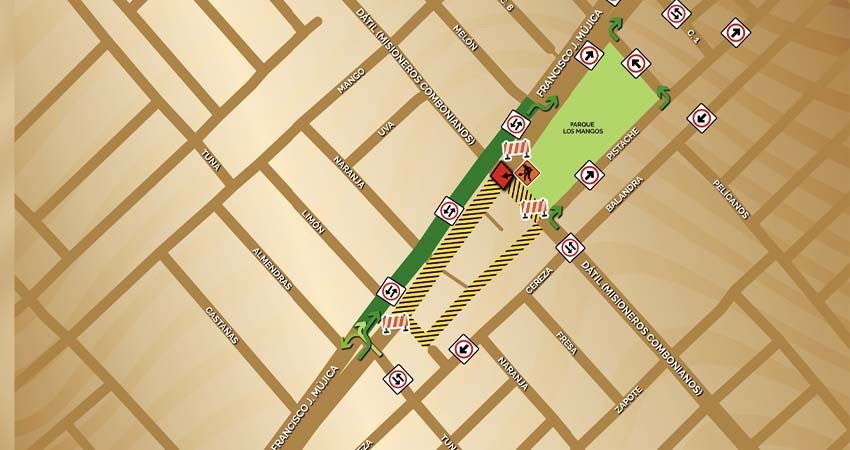 Cerrado un bulevar más en La Paz por reconstrucción; ya suman 6 Cerrado un bulevar más en La Paz por reconstrucción; ya suman 6