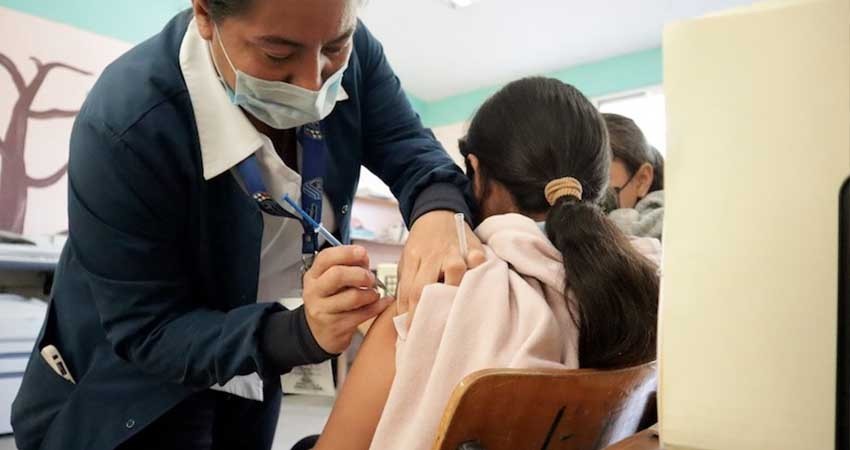 Continúa Salud Estatal con la aplicación de vacuna contra el virus del papiloma humano