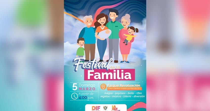 DIF La Paz se une al festejo por el Día de la Familia