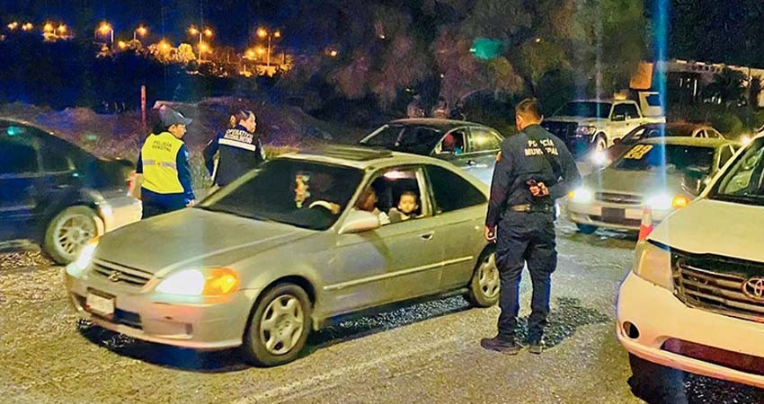 Colabora Salud Estatal en operativos de alcoholimetría desarrollados por autoridades municipales