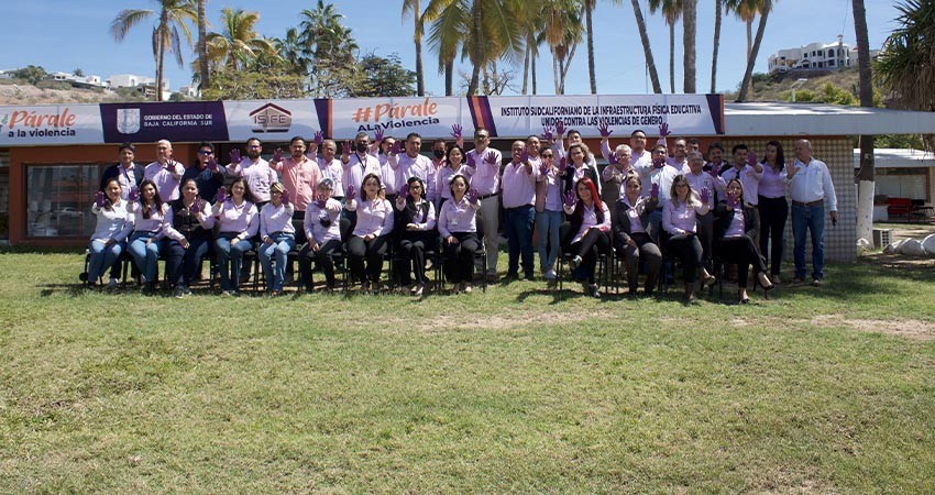 Se suma personal de ISIFE a la campaña “Párale a la violencia”