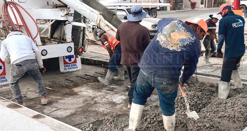 A finales de marzo concluirán los trabajos en el bulevar Pino Pallas