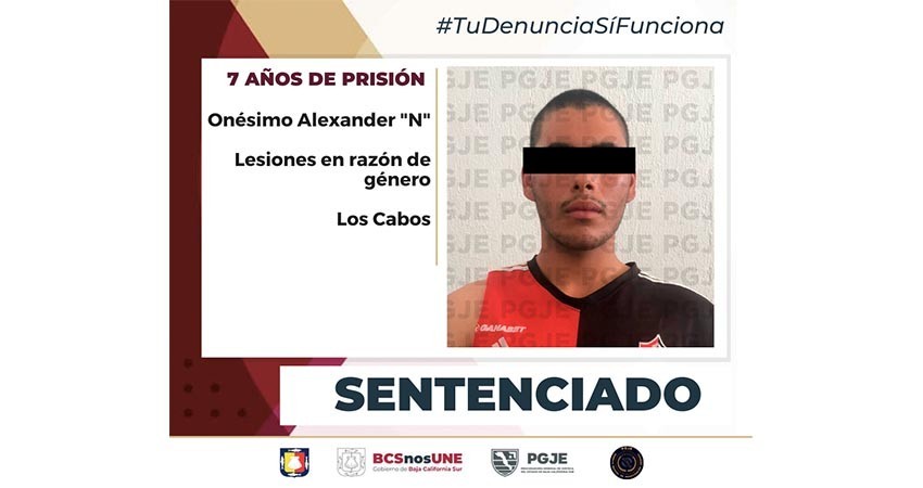 Dan 7 años de prisión a Onésimo “N” por lesiones por razón de género