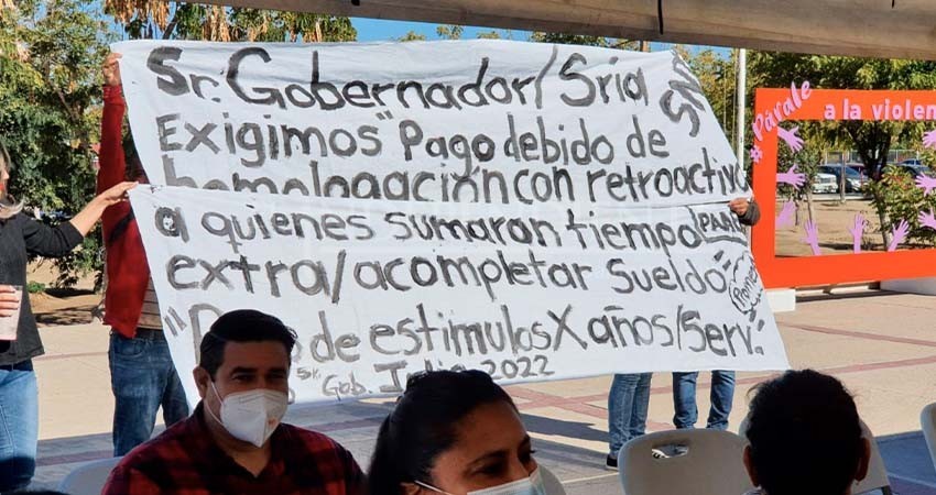 Pide SNTE a gobierno estatal pago completo a personal del centro SEP Pide SNTE a gobierno estatal pago completo a personal del centro SEP