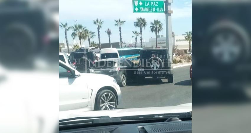 Accidente vehicular nuevamente colapsa Carretera Transpeninsular