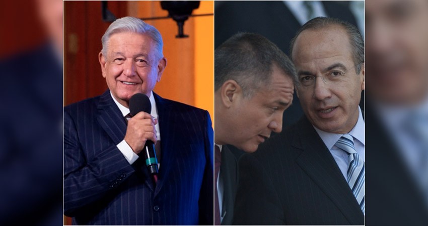 López Obrador rechaza que haya persecución contra Calderón por caso García Luna López Obrador rechaza que haya persecución contra Calderón por caso García Luna
