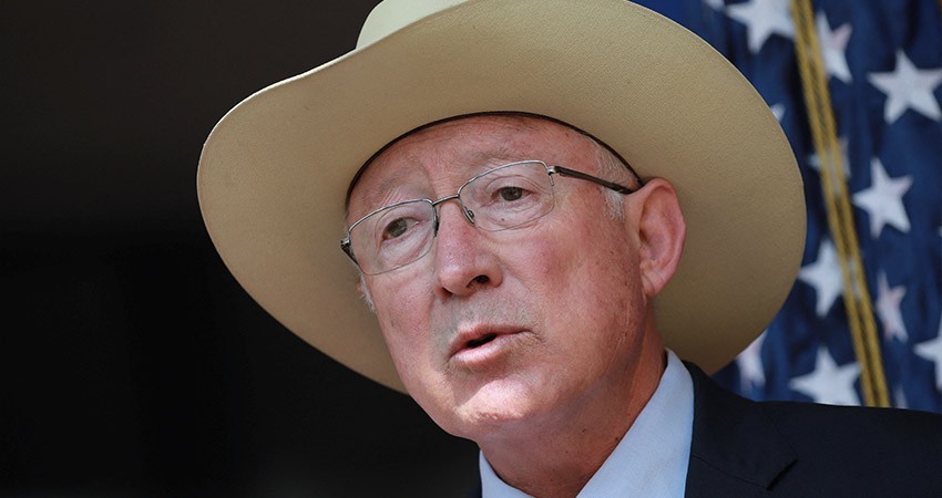 Reconoce Ken Salazar violencia tanto en México como en Estados Unidos