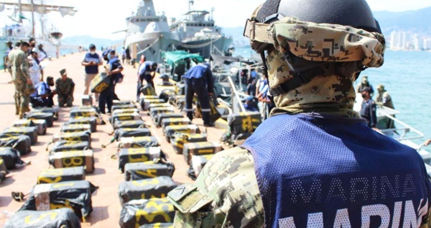 Con Sedena y Marina se ha avanzado en decomisos de drogas en puertos y aduanas: López Obrador