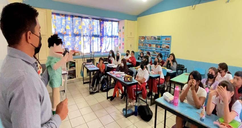 Orienta escuela segura a más de 8 mil estudiantes en prevención de la violencia