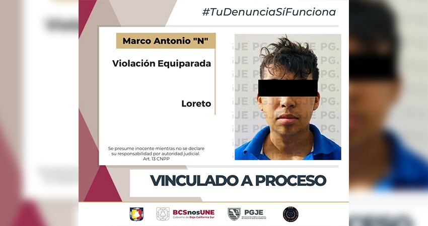 Por el delito violación equiparada, Antonio “N” quedó en prisión preventiva