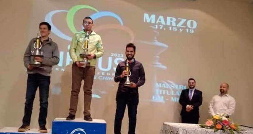 Algol Jorajuria se corona en la copa nexus de ajedrez