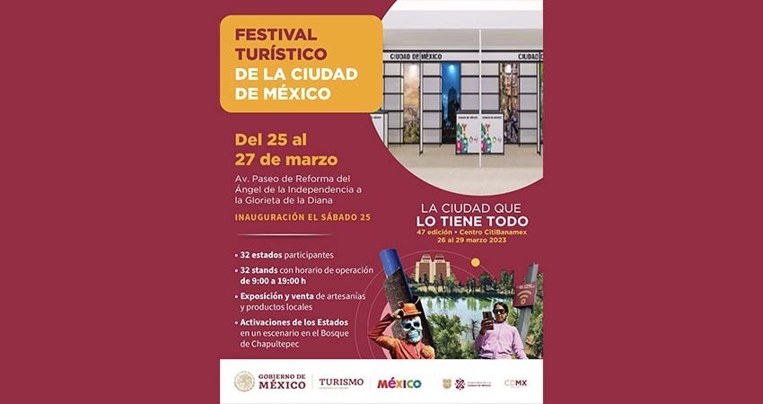 La Paz estará presente en el Festival Turístico de la Ciudad de México