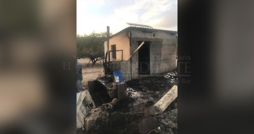 Tres órdenes de gobierno evalúan daños en sierra de El Patrocinio en Mulegé