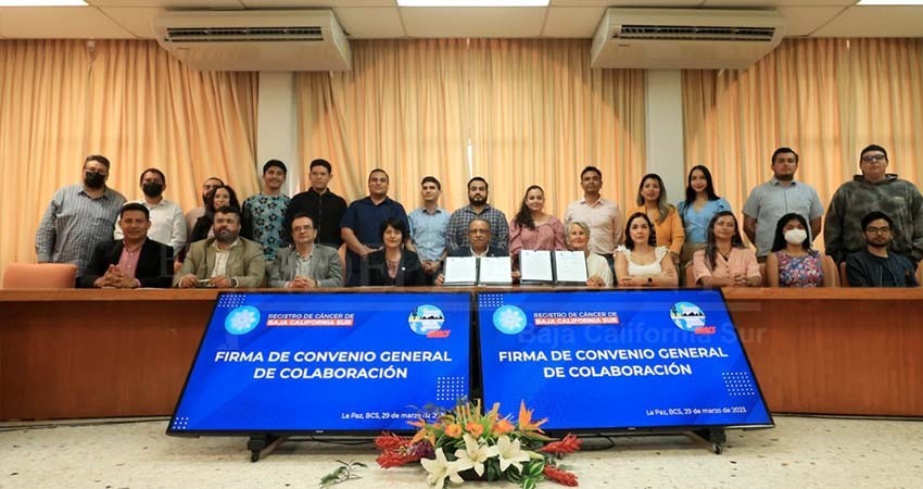 UABCS colaborará con asociación para fortalecer la información estadística sobre cáncer en BCS