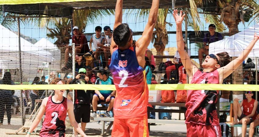 Jornada positiva para los voleibolistas de BCS