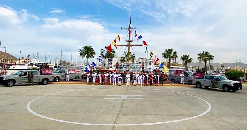 Despliega SEMAR 101 elementos por Operativo Semana Santa en Los Cabos Despliega SEMAR 101 elementos por Operativo Semana Santa en Los Cabos