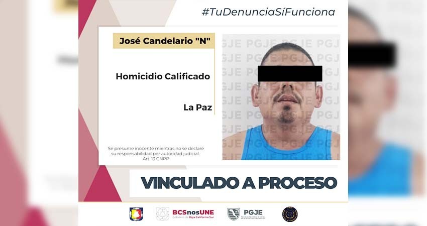 Vinculan a proceso a José Candelario “N” por el delito de homicidio con alevosía