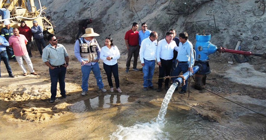 En un mes, 30 mil familias se beneficiarán con el nuevo pozo de agua en Los Cabos