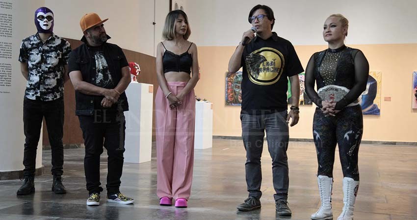 Invitan a la exposición “Luchería nacional: el arte de la lucha libre mexicana”