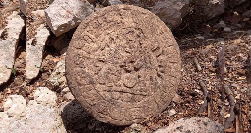 Descubren en Chichén Itzá marcador de juego de pelota con texto jeroglífico