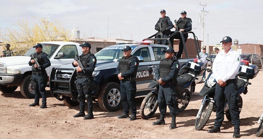 Policía municipal de Comondú recibe unidades nuevas de patrullaje