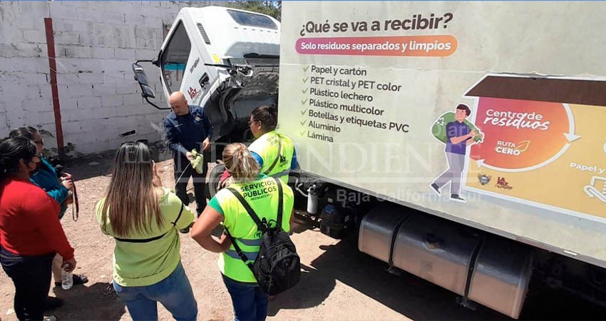 Reciben Curso de Capacitación los choferes de camiones de Ruta Cero de La Paz
