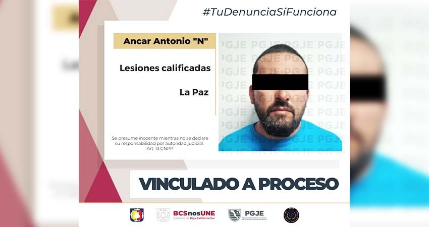 Antonio “N” quedó vinculado a proceso por lesiones calificadas Antonio “N” quedó vinculado a proceso por lesiones calificadas