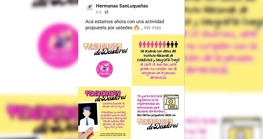 A falta de "Ley Sabina" en BCS, llegan tendederos de deudores A falta de "Ley Sabina" en BCS, llegan tendederos de deudores