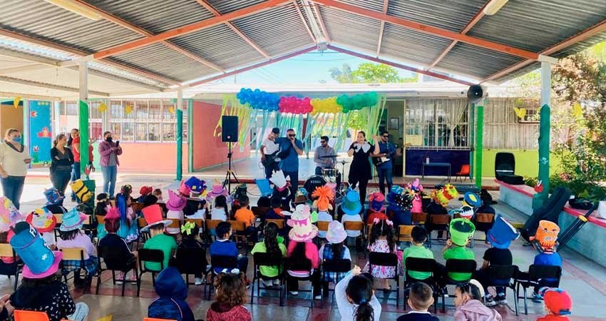 Celebran grupos artísticos de SEP día de la niñez 2023