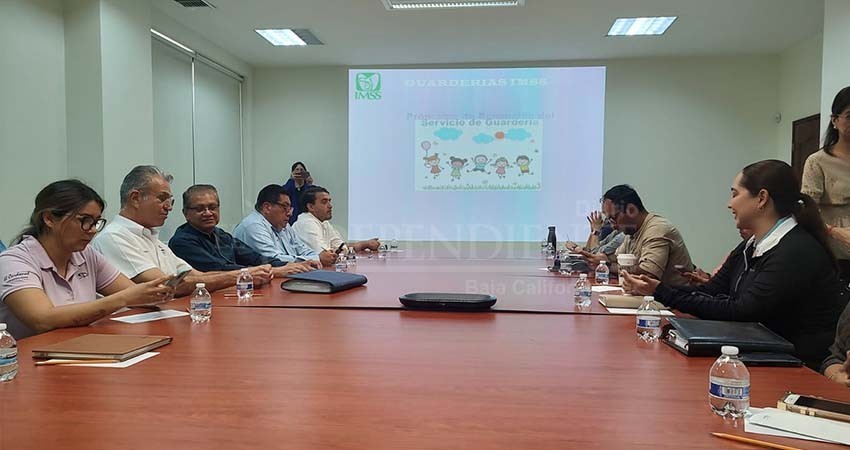 Ofrece IMSS BCS programa de guarderías empresariales a patrones