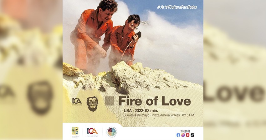 ICA Los Cabos invita a ver gratuitamente la película “Fire of Love” en la plaza Amelia Wilkes