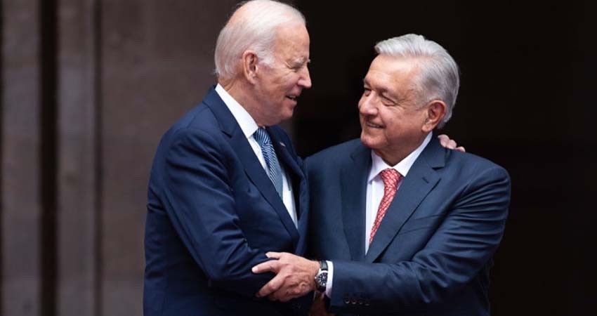 López Obrador pacta con Biden ir juntos en migración y tráfico de drogas y armas