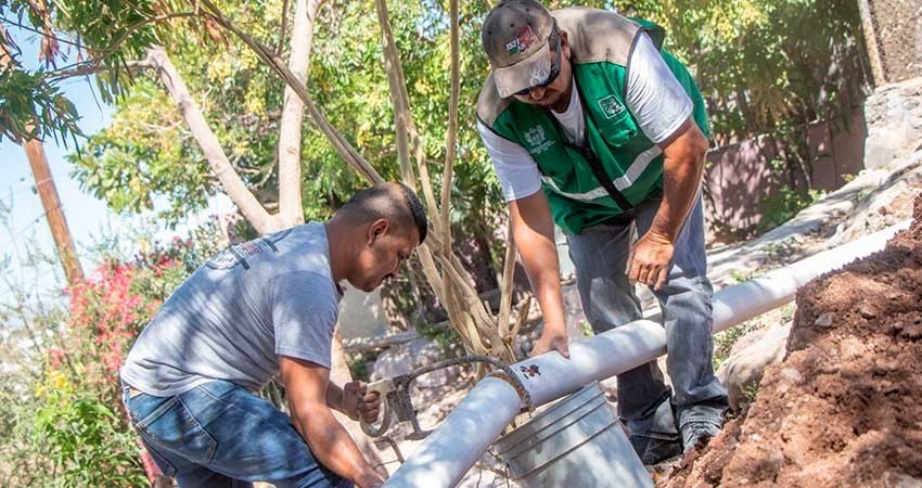 OOMSAPAS La Paz, reparó 190 fugas de agua en menos de una semana