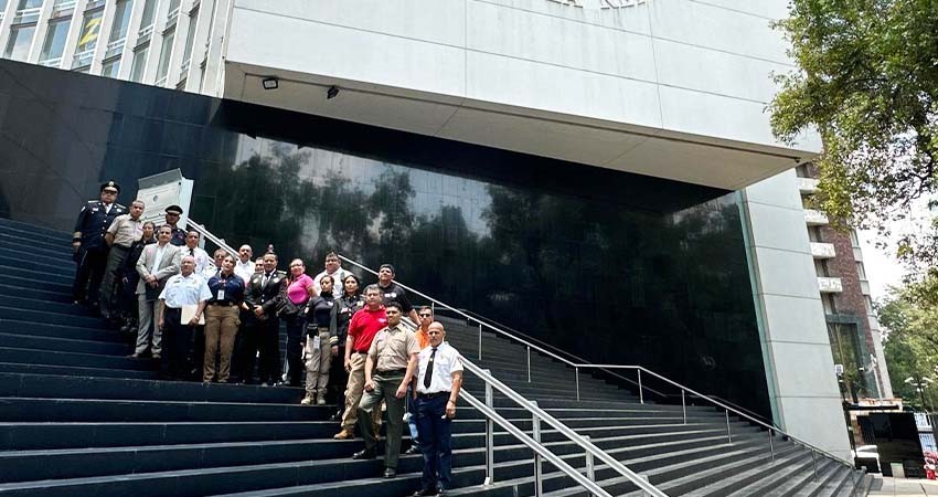 Participan Bomberos de Cabo San Lucas en reunión en el Senado de la República