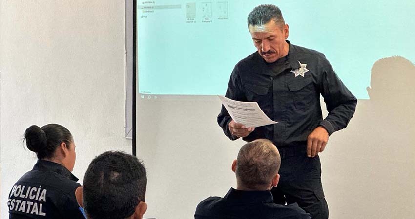 Son evaluadas las habilidades y destrezas de policías estatales en BCS Son evaluadas las habilidades y destrezas de policías estatales en BCS
