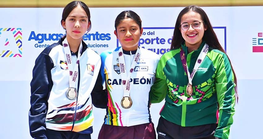 La ciclista Andrea Robles suma presea para BCS en los NC 2023