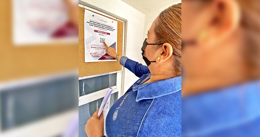 Convoca salud estatal a su personal para que presente la declaración patrimonial