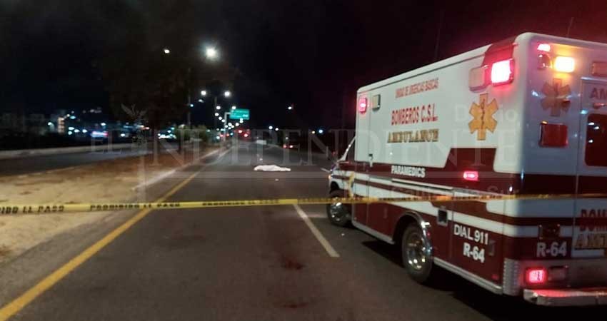 Por atropello, murió hombre en situación de calle en CSL Por atropello, murió hombre en situación de calle en CSL