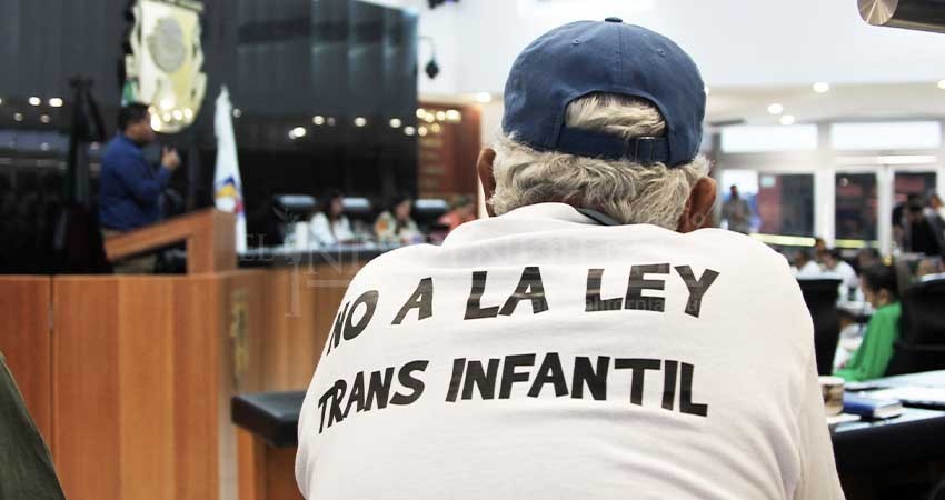 En riesgo patria potestad de padres por Ley de Infancias Trans: López Monje En riesgo patria potestad de padres por Ley de Infancias Trans: López Monje
