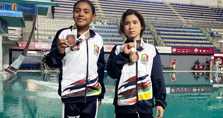 Abre BCS con medalla de bronce en la disciplina de clavados en los nacionales CONADE 2023