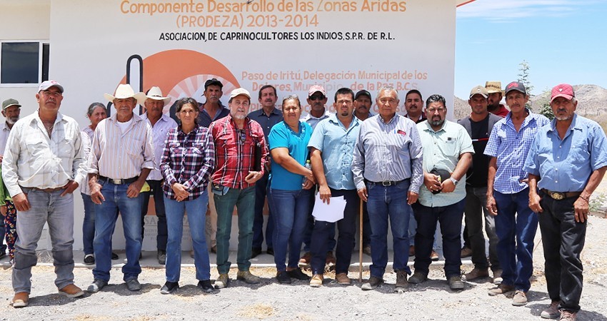 Fortalece Ayuntamiento de La Paz proyectos productivos en Los Dolores